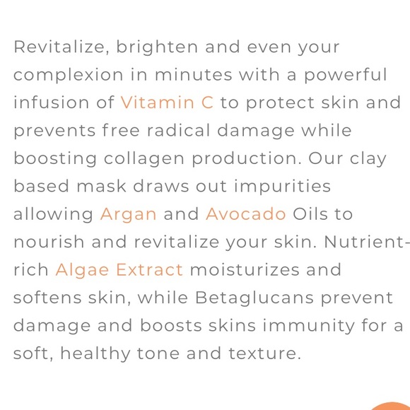 Georgette Klinger Vitamin C Mask & Marula Primer - Full Size/Brand New - Picture 6 of 10